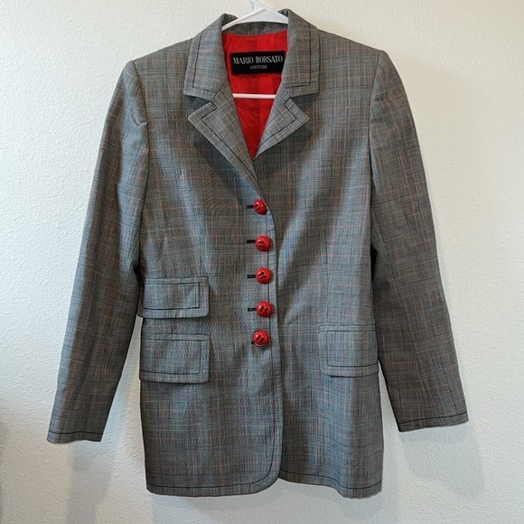 Mario Borsato Couture Jackets & Blazers - Women's Mario Borsato Couture Vintage Blazer Size 40